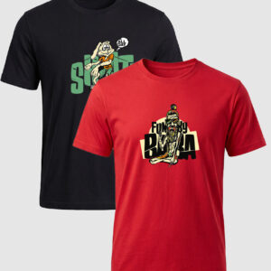 Printed Round Neck Duo Pack (2)